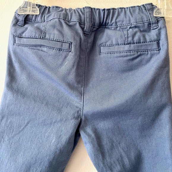🔥 The Children's Place | Light Blue Elastic-Waist Toddler Chinos/Jeans Sz 2T - Picture 5 of 6
